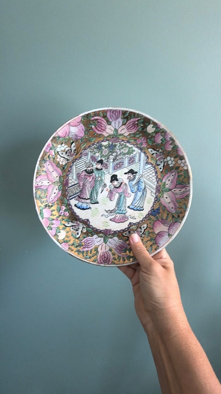 120 vintage Famille rose